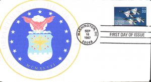 #3167 US Air Force Byrnes FDC