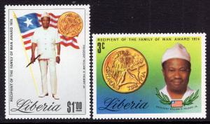 Liberia 689-690 MNH VF