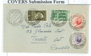 Italy 380/390/397-398 1938 to Canada