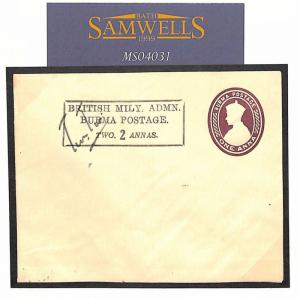 MS4031 KGV BURMA Military Stationery 2A