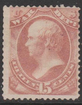 U.S. Scott #O90 Webster - Official War Dept. Stamp - Mint Single
