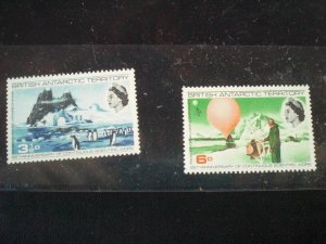 British Antarctic Territory 1969, Scott 20-1 MNH  zn 69