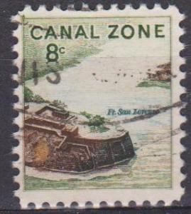 Canal Zone #159 F-VF Used (ST1416)  