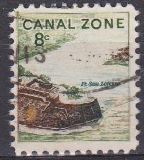 Canal Zone #159 F-VF Used (ST1416)  