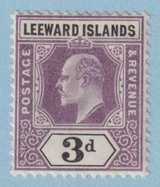 LEEWARD ISLANDS 33  MINT HEAVY HINGED OG * NO FAULTS VERY FINE! - LDM