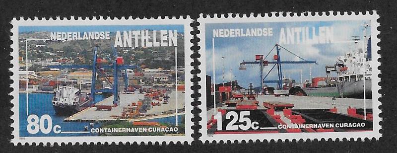 NETHERLANDS ANTILLES SC# 675-76 FVF/MNH  1992