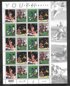 #3399-3402 MNH Sheet Plate #P2222 POS. #3