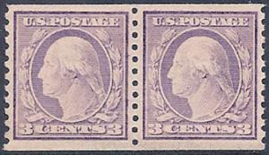 MALACK 493 XF-SUPERB OG NH, Pair, select centering, Choice! gg0160