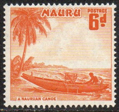 Nauru Sc #43 Mint Hinged