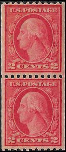 487 Mint,OG,NH... Pair... SCV $65.00