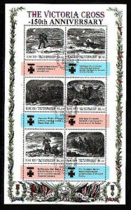 Nauru-Sc#564- id8-used sheet-Victoria Cross-2006-