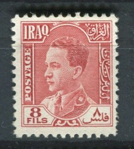 IRAQ; 1934 early Ghazi issue Mint hinged 8f. value 