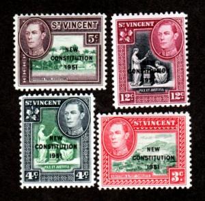 St Vincent # 176-179 Mint!