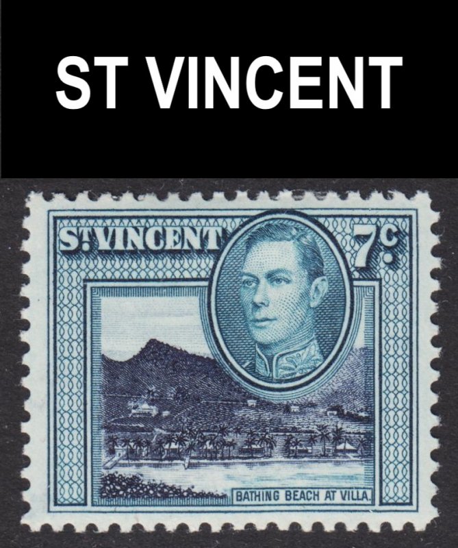 St. Vincent Scott 162 F to VF mint OG HH.