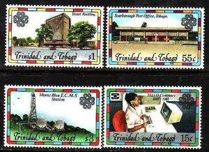 Trinidad & Tobago-Sc#383-6-unused NH set-Communications Year-1983-