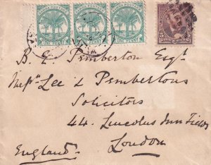 1893, Apia, Samoa to London, England,  See Remark (46094)