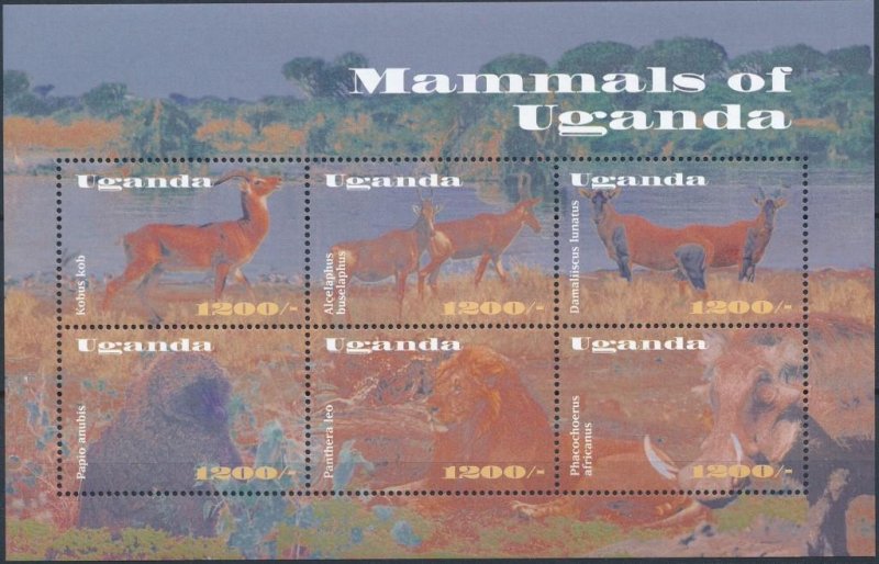 Uganda 2002 #1779 MNH.  Fauna, animals