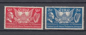 J44146 JL Stamps 1939 ireland set mnh #103-4