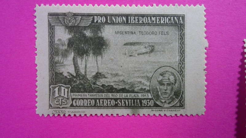 Spain 1930 airmail Scott# C50-C57 Complete Mint F-VF-XF NH set of 8