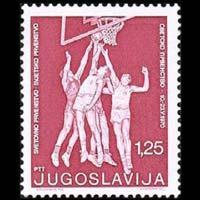 YUGOSLAVIA 1970 - Scott# 1023 Basketball Set of 1 NH