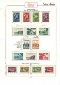 South Viet Nam - 1975 - Sc 1-516 - Complete stamp collection - MNH