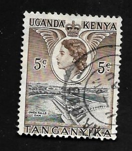 Kenya, Uganda & Tanganyika 1954 - U - Scott #103