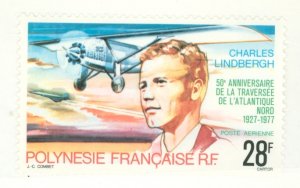 French Polynesia #C149  Single (Complete Set) (Plane)