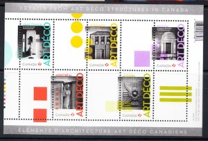 CANADA # 2471  Mint NH - Souvenir Sheet - ART