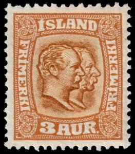 Iceland - Scott 100 - Mint-Never-Hinged - Short Perforation Tooth