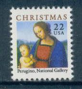 2244 22c Christmas Fine MNH