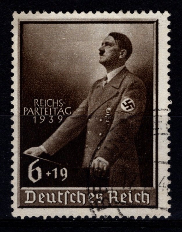 Germany 1939 Nuremberg Congress Inscr. 'REICHS-PARTEITAG 1939’ [Used]