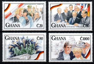 Ghana # 1368 - 1371 MNH