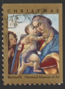 SC# 4359 - (42c) - Madonna & Child with John the Baptist - used, OFF PAPER