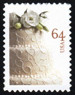 SC# 4521 - (64c) - Wedding Cake - MNH Single