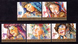 New Zealand 2014 Christmas Mint MNH Set SC 2548-2552