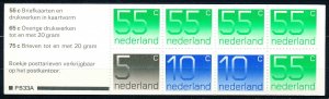 Netherlands #536g Booklet of 8 MNH