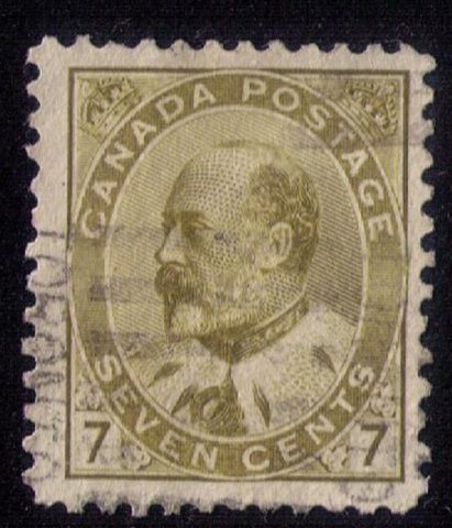 CANADA SCOTT #92 USED F-VF