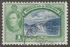 Trinidad and Tobago, Postage, Stamp, Scott#50, Used, Hinged, First Boca