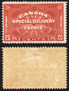 Canada SGS7 20c Special Delivery Stamp M/M Cat 45 pounds