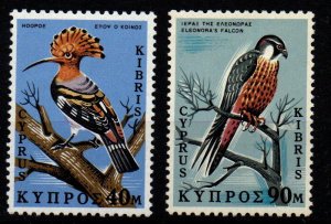 Cyprus Sc #333-334 Mint Hinged
