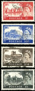 Great Britain Stamps # 309-12 Used VF Scott Value $52.50