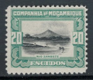 Mozambique Company 1925 Zambezi River 20c Scott # 161 MNH