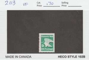 U.S.  Scott# 2113 1985 D Rate Domestic Mail Issue VF MNH