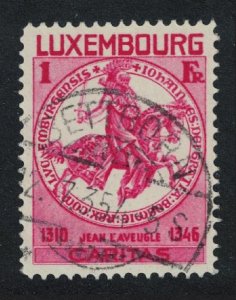 Luxembourg Arms of John the Blind 1Fr 1934 Canc SG#321 MI#262