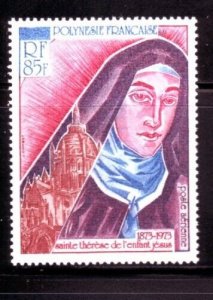 FRENCH POLYNESIA Sc C94 NH ISSUE OF 1972 - St. TERESA