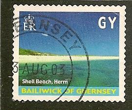 Guernsey     Scott 742d       Shell Beach       Used