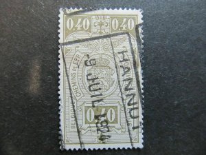 A3P22F188 Belgium Parcel Post and Railway Stamp 1923-40 40c used-