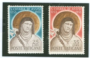 Vatican City #169-70 Mint (NH) Single (Complete Set)