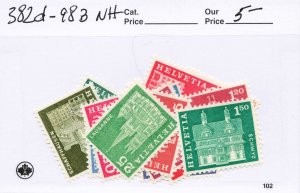 SWITZERLAND  382D-98B   MNH