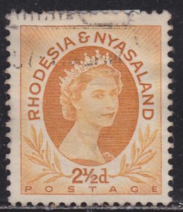 Rhodesia & Nyasaland 143B Queen Elizabeth II 1956